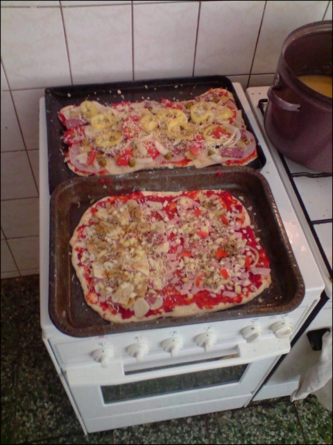 Senečák - pizza made by skauti