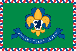 Vlajka Junáka – českého skauta